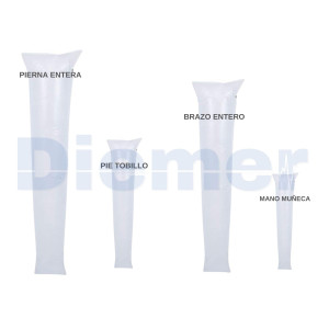 Inflatable Splint R-Splint Straight With Cover 4 Units 